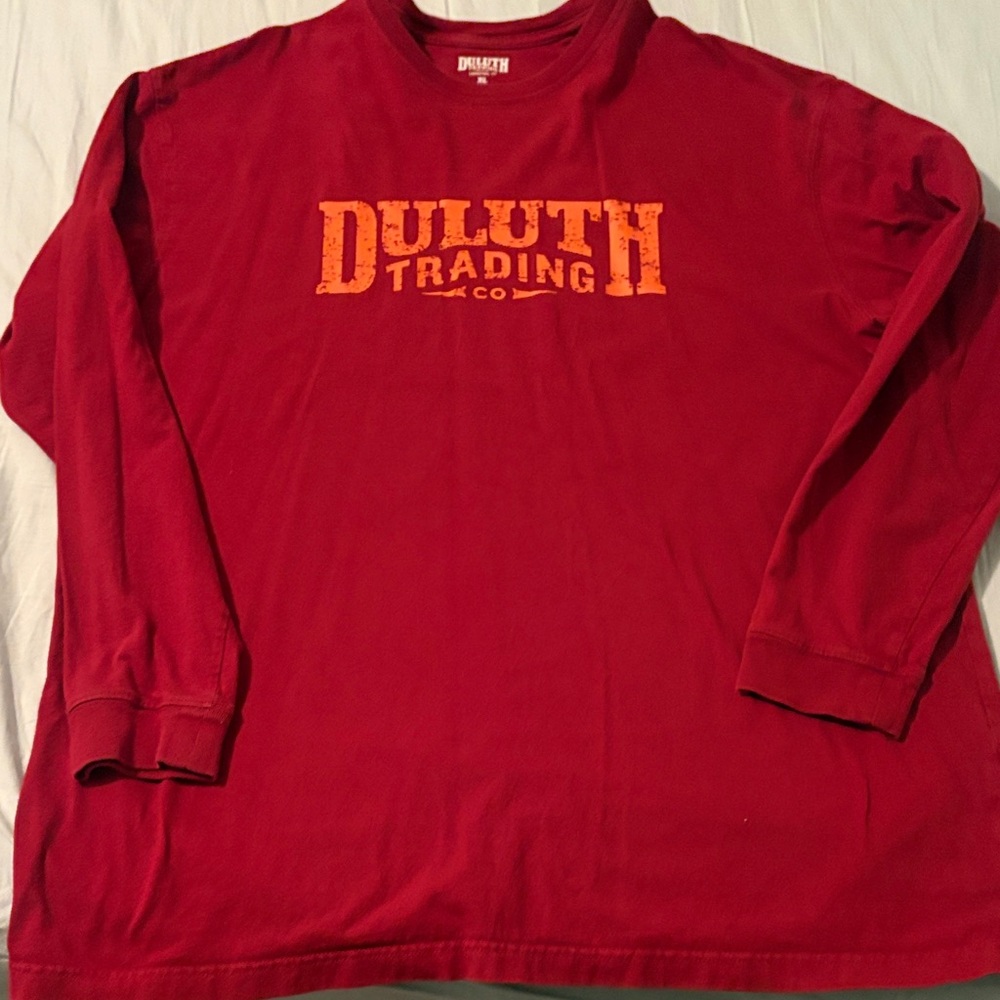 Duluth Trading Co Classic Red Crewneck
